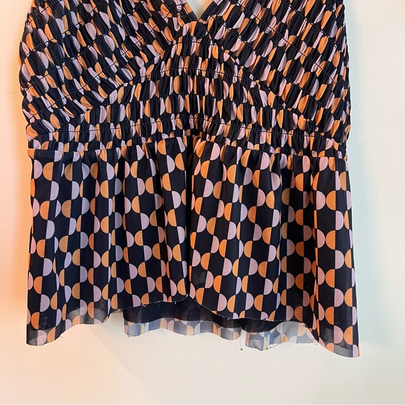 ANTHROPOLOGY Mixed Pattern Tank Top - Size L - Picture 4 of 5